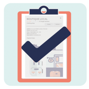 Google Listing Info Graphic